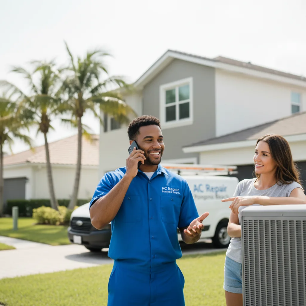 AC Repair Pompano Beach customer support in Reedville